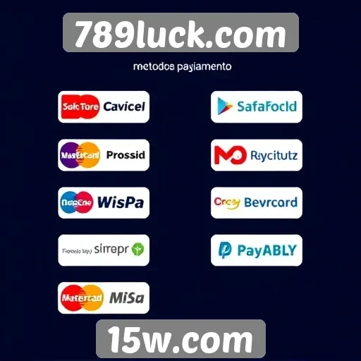 Métodos de pagamento oferecidos pelo 789luck