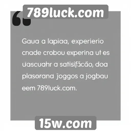 Depoimentos de usuários sobre a experiência em 789luck