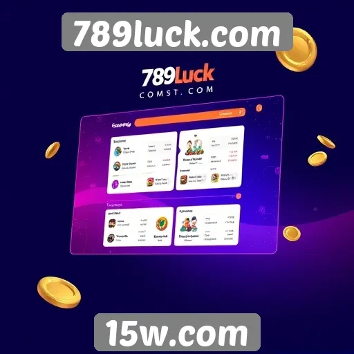 Interface do usuário do 789luck.com é intuitiva e moderna