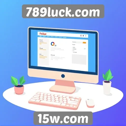 Estudo sobre a interface do usuário em 789luck.com